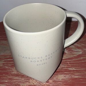 NEW STARBUCKS Reserve Roastery Milano Coffee Mug 16 Oz. Light Gray.